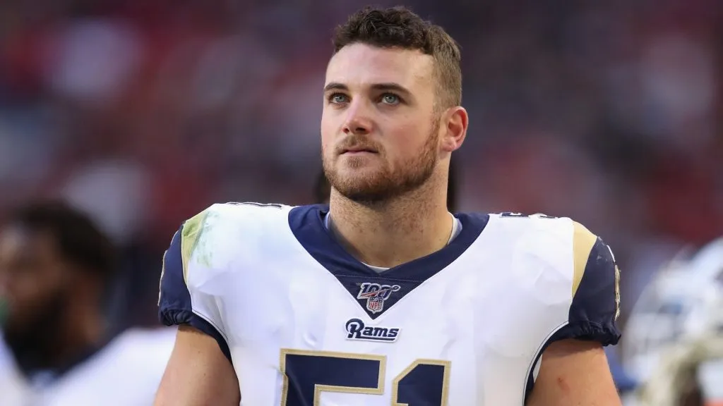 Troy Reeder of the Los Angeles Rams