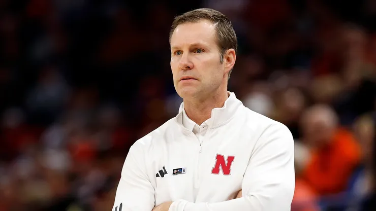 Head coach Fred Hoiberg of the Nebraska Cornhuskers looks on against the Illinois Fighting Illini in the first half at Target Center in the Semifinals of the Big Ten Tournament on March 16, 2024 in Minneapolis, Minnesota.