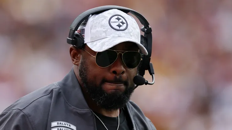 Mike Tomlin head coach of the Pittsburgh Steelers