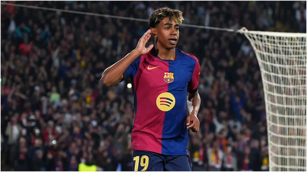 Barcelona winger Lamine Yamal