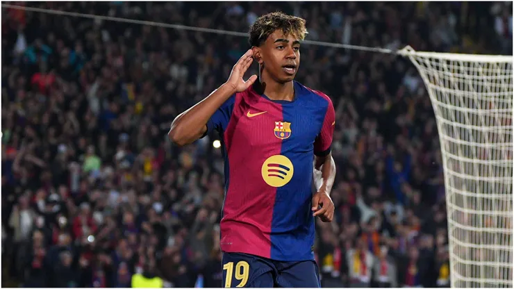 Barcelona winger Lamine Yamal