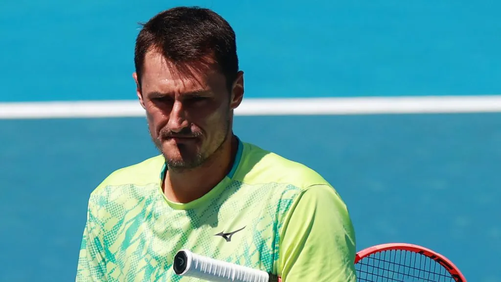 Tomic returned to the Australian Open in 2025 (Kelly Defina/Getty Images)