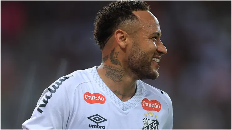 Neymar Jr of Santos
