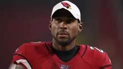 Cornerback Patrick Peterson #21 of the Arizona Cardinals watches from the sidelines during the NFL preseason game against the Los Angeles Chargers at State Farm Stadium on August 08, 2019 in Glendale, Arizona. The Cardinals defeated the Chargers 17-13.