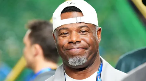 Ken Griffey Jr. is seen prior to the MLB Tokyo Series game between Los Angeles Dodgers and Chicago Cubs at Tokyo Dome on March 19, 2025 in Tokyo, Japan.