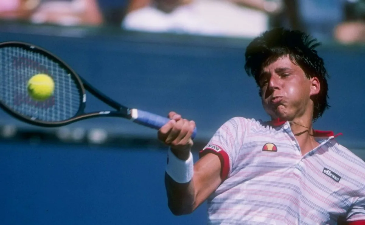He was world's No. 6, defeated Edberg and Becker, earned the nickname ...