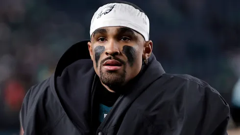 Jalen Hurts #1 of the Philadelphia Eagles