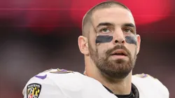 Tight end Mark Andrews #89 of the Baltimore Ravens during the NFL game at State Farm Stadium on October 29, 2023 in Glendale, Arizona. The Ravens defeated the Cardinals 31-24.