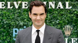 Roger Federer during the premiere of his documentary "Twelve Final Days"