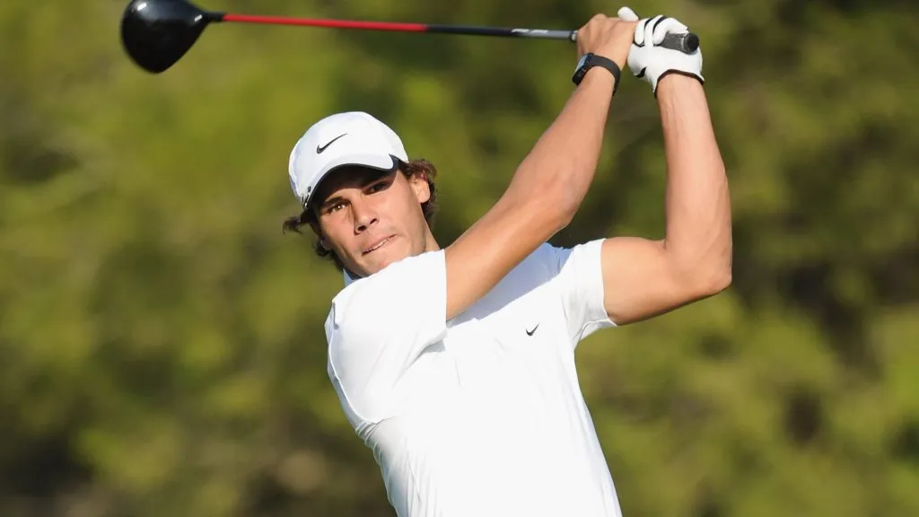 Nadal is an avid golf player (Stuart Franklin/Getty Images)