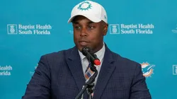 Miami Dolphins general manager Chris Grier.