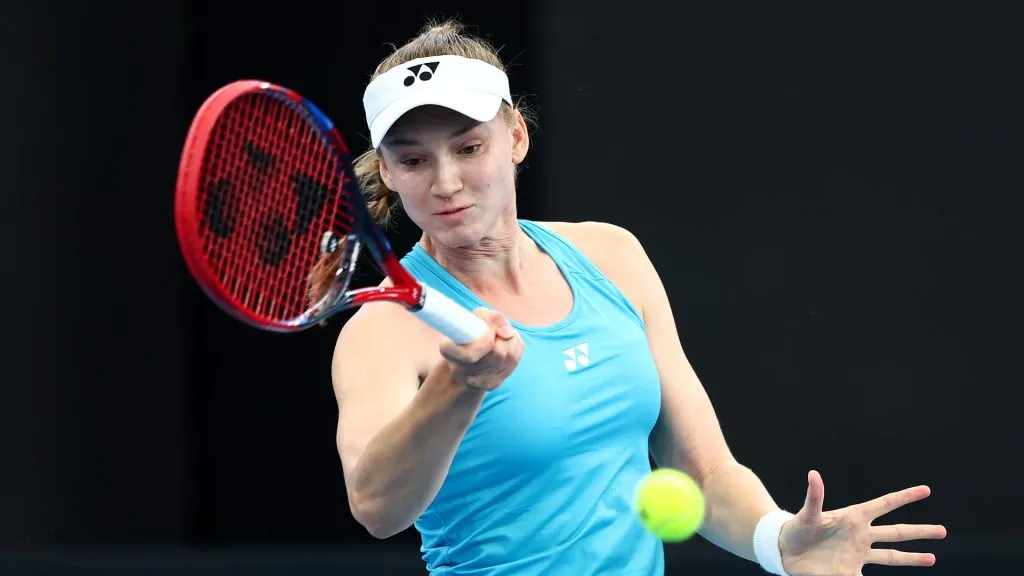 Rybakina played for Kazakhstan (Chris Hyde/Getty Images)