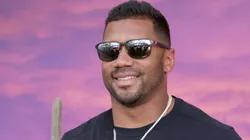 Russell Wilson attends YouTube + Coachella 2025 at the Empire Polo Club, on April 13, 2025 in Indio, California.