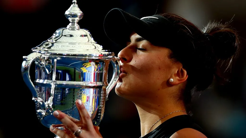 Andreescu won the 2019 US Open singles title (Sarah Stier/Getty Images)