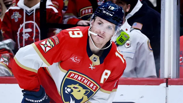 Matthew Tkachuk of the Florida Panthers in action against the Ottawa Senators.
