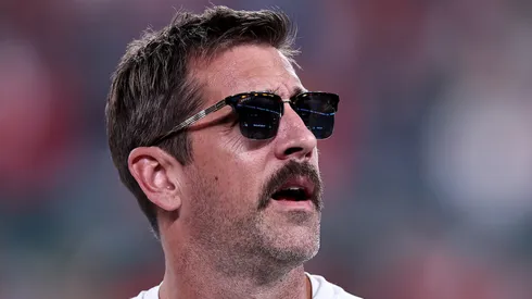 Aaron Rodgers former quarterback of the New York Jets