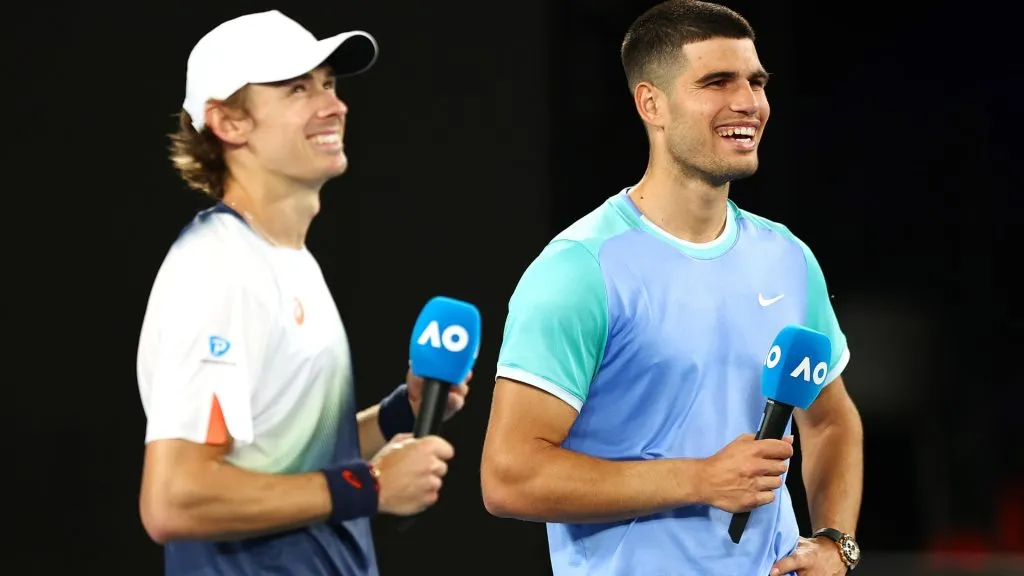 Carlos Alcaraz and Alex de Minaur