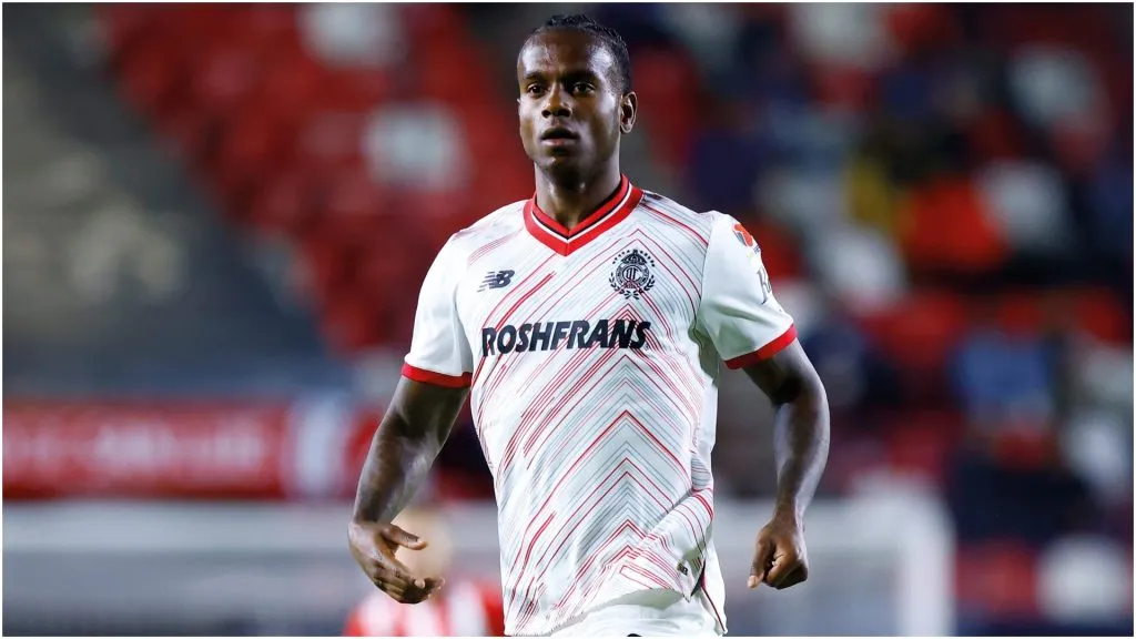 Helio Nunes of Toluca – Leopoldo Smith/Getty Images