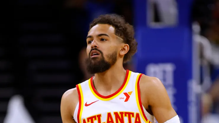 Trae Young #11 of the Atlanta Hawks.