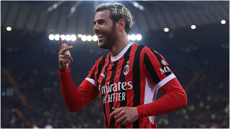 Theo Hernandez of AC Milan