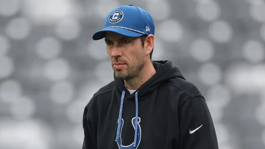 Head coach Shane Steichen of the Indianapolis Colts looks on before the game against the New York Giants at MetLife Stadium on December 29, 2024. (Source: Luke Hales/Getty Images)