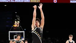 Cameron Boozer at the free-throw line