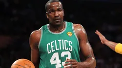 Kendrick Perkins won the NBA title in 2008 with the Celtics