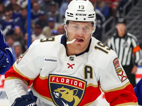 Panthers' Matthew Tkachuk shares his thoughts on injury return after Game 1 win over Lightning