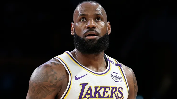 LeBron James, Los Angeles Lakers standout.
