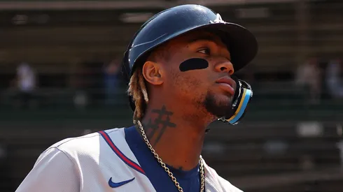 Ronald Acuña Jr. of the Atlanta Braves.