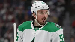 Matt Duchene #95 of the Dallas Stars plays the Colorado Avalanche in the first period at Ball Arena on January 18, 2025 in Denver, Colorado.