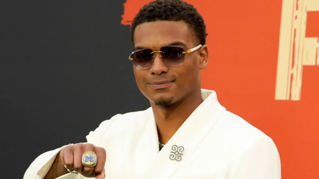 Cornerback Will Johnson of Michigan attends the 2025 NFL Draft at Lambeau Field on April 24, 2025. (Source: Joshua Applegate/Getty Images)