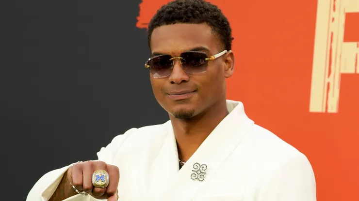 Cornerback Will Johnson of Michigan attends the 2025 NFL Draft at Lambeau Field on April 24, 2025.