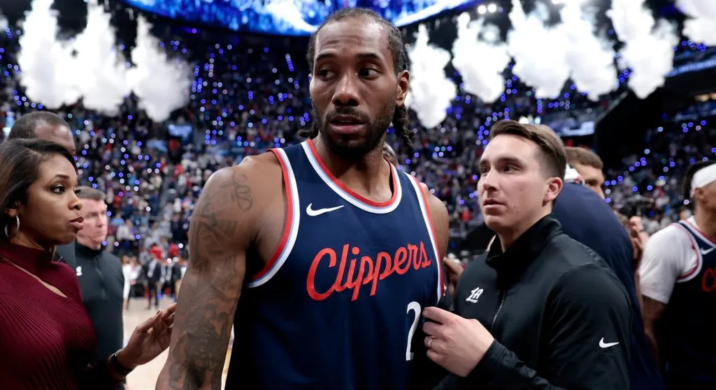Kawhi Leonard in the Intuit Dome