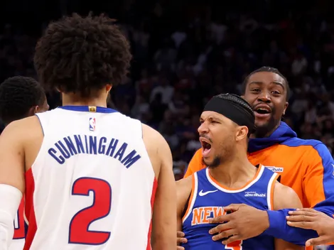 Fans react to controversial finish in Knicks' game 4 win over Pistons