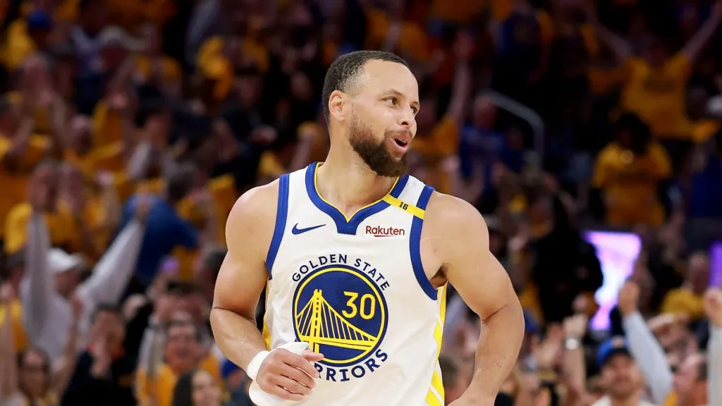 Stephen Curry #30 of the Golden State Warriors.