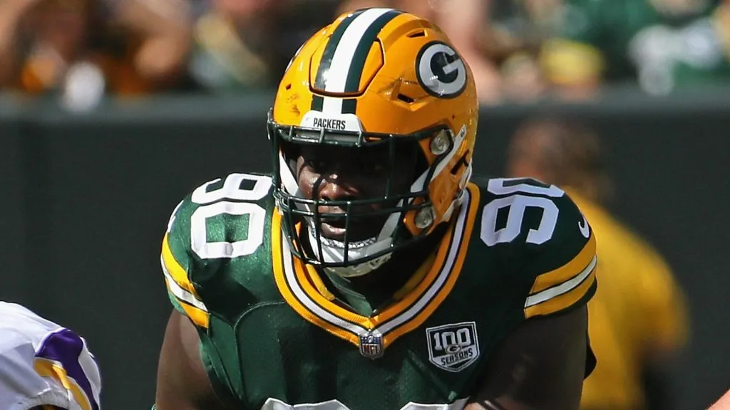 Montravius Adams playing for Packers