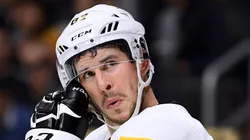 Sidney Crosby at Staples Center in Los Angeles, California.