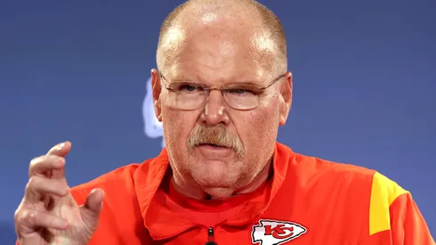 Head coach Andy Reid of the Kansas City Chiefs