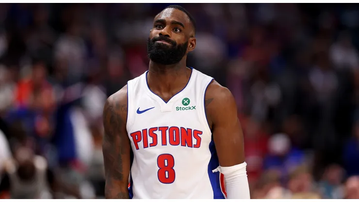 Tim Hardaway Jr. playing for the Detroit Pistons during the 2024-25 NBA season.
