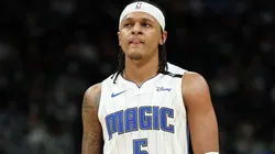 Paolo Banchero #5 of the Orlando Magic
