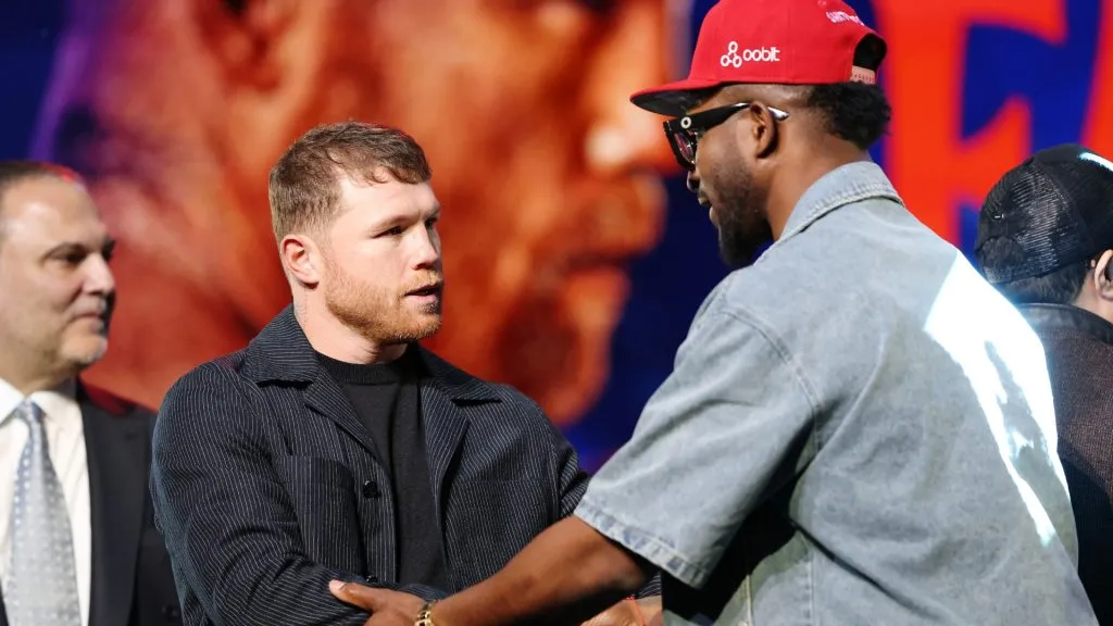 Canelo Alvarez will face William Scull on May 3. (Photo by Sarah Stier/Getty Images)