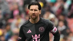 Lionel Messi of Inter Miami looks on during a MLS match