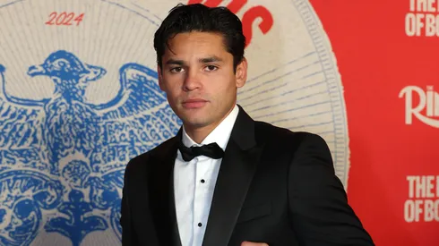 Ryan Garcia arrives prior to the RING Magazine Awards.