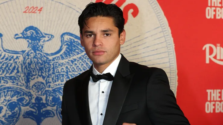 Ryan Garcia arrives prior to the RING Magazine Awards.