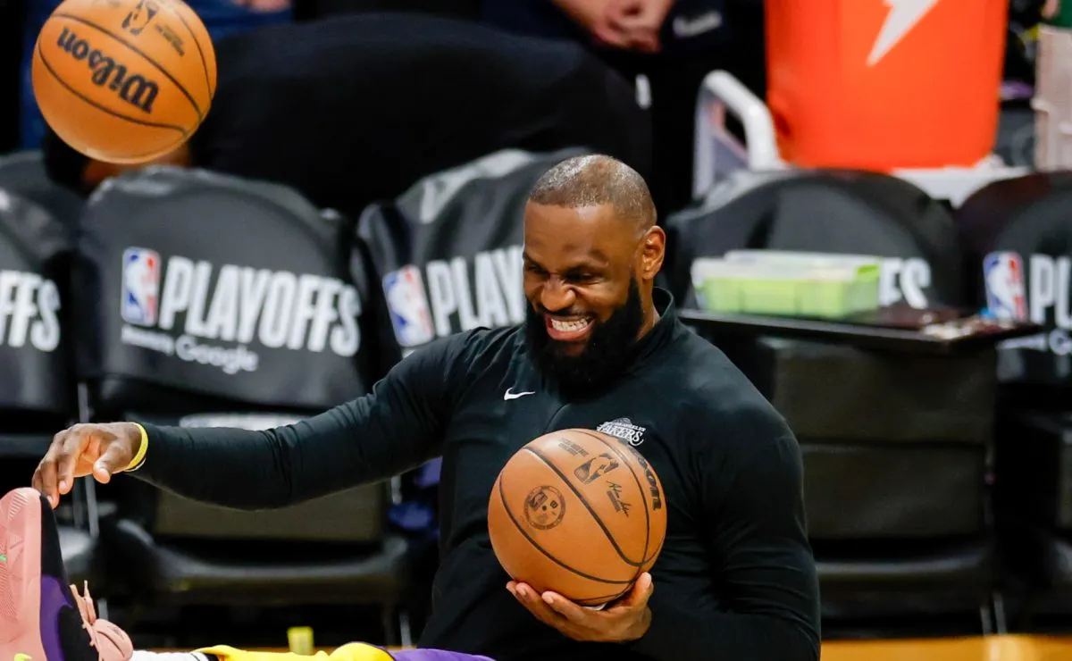 LeBron James’ first message to Anthony Edwards after Lakers’ Game 5 ...