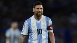 Lionel Messi of Argentina during a match in November 2024
