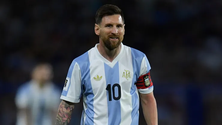 Lionel Messi of Argentina during a match in November 2024