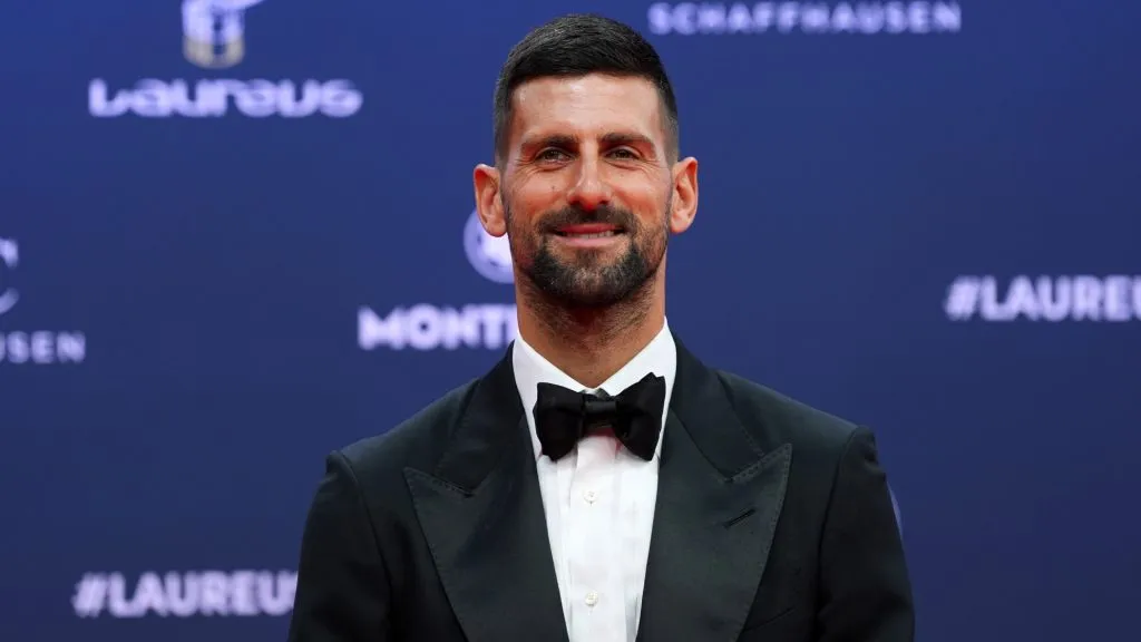 Novak Djokovic attends the 2025 Laureus Awards (Angel Martinez/Getty Images for Laureus)