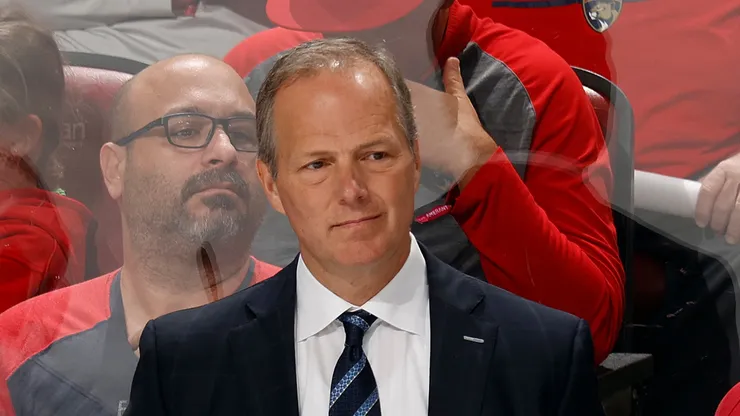 Jon Cooper at the Amerant Bank Arena in Sunrise, Florida.